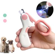 Professional Cat & Puppy Small Pet Nail Clipper Cutter Scissors + LED Light