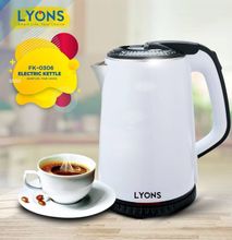 Lyons Luxury Cordless Electric Kettle 1.8 Litres White