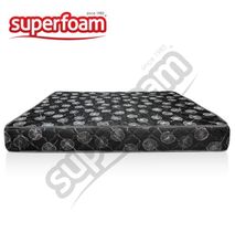 Superfoam Premium High Density Quilted Mattress- Black And White (3.5 x 6 x 6)