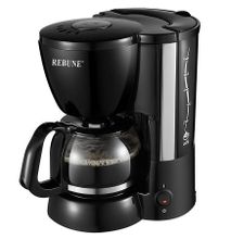 Rebune Coffee Maker, 0.65L Black- RE-6-018