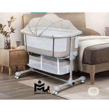 Portable Baby Co-sleeper/ Next To Me Bed/ Crib- Beige