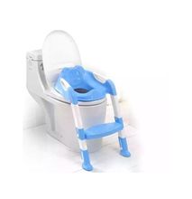 Portable Training Kids Toilet Blue -Baby Potty With Ladder