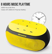 Awei Y200 Wireless Bluetooth Speaker With Touch Buttons, Support Aux Line And TF Card yellow