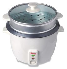 Ramtons Rice Cooker + Steamer 1.8 Liters White - RM/289