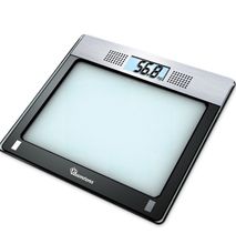 Ramtons Black And Silver, Talking Bathroom Scale - RM/304