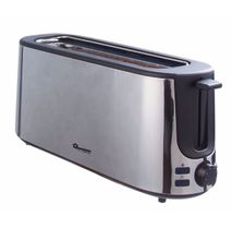Ramtons 2 Slice Wide Slot Pop Up Toaster Stainless Steel- RM/586