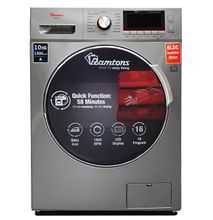 Ramtons Front Load Fully Automatic 10KG Washer, 7Kg Dryer, Silver - RW/160
