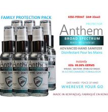Anthem Anti-Microbial Hand Sanitizer Spray - 65ml FAMILY PACK