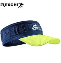 Rexchi New Sun Visor Adjustable Sports Tennis Golf Headband Men Travel Hat Cap