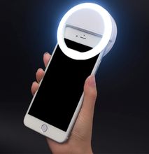 Smartphone Front Camera Light Photo Enhancing Ring