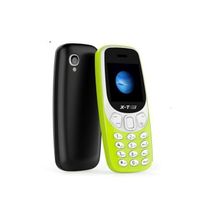 X Tigi 3308 (Dual Sim)Super Tiny & World Smallest Phone, 1.3'',FM Radio-Black