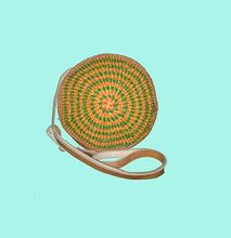 Handmade sisal sling bag