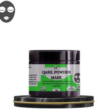 Mekis Qasil Powder-Gentle Exfoliation,Acne Control,Deep Cleansing,Skin Brightening,Hair Strengthening