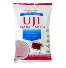 UjI Mara Moja (Pre-cooked Instant Porridge flour)- Sour 50g - 12PCS