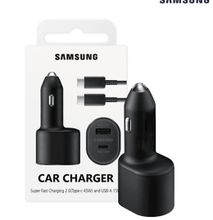 SAMSUNG Super Fast Dual Car Charger USB Type C