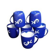 Adix CK Plastic Mug 400ml - 6 Pieces