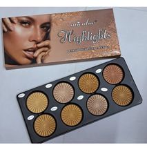 Micolor Fit Me 8 Color Highlighters Palette Eyeshadow