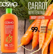 COSMO Carrot Whitening body lotion - 750ml