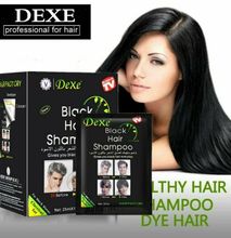 Dexe Black Hair Shampoo/Instant Quick Hair Dye -(10 Pcs )