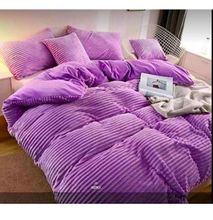 High quality Velvet  Duvets Purple - 6 x 7