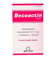 Meyer Becoactin Tabs Appetite Stimulant for Weight Gain With B Complex Vitamins