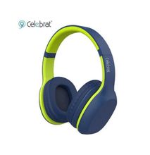 Celebrat A18 Wireless Bluetooth Headphones Extra Bass -Grey