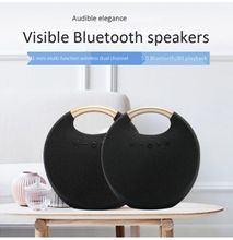 Generic Home Mini Cloth Portable Speaker Wireless Bluetooth 5.0 Subwoofer Soundbar