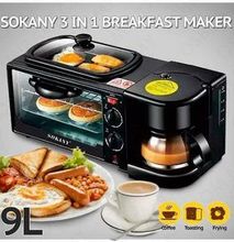 Sokany Electric 3 In 1 Breakfast Oven,grill And Coffee Maker