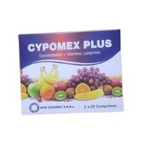 Cypomex Plus Cyproheptadine + Vitamins Tablets - 40 Tablets