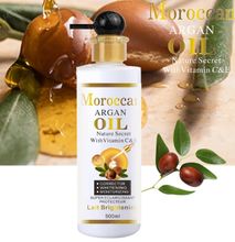 Moroccan Argan Oil Natural Secret (With Vitamin C & E) Lotion - 500ml