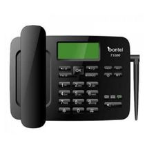 Bontel T1000,Wireless Desktop Telephone Dual Sim Black