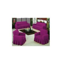 Sofa Seat Covers â (3,2,1,1 - Purple