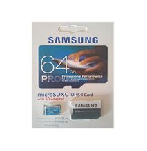 Samsung Memory Card - For Running Apps -SAMSUNG EVO 64GB A1