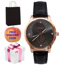 Oulijia Fashion Watch Plus free gift box,gift bag and voucher cord