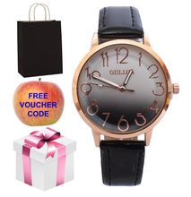 Oulijia Fashion Watch Plus free gift box,gift bag and voucher cord