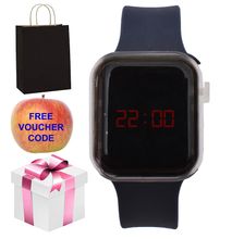 digital led watch  Plus free gift box,gift bag and voucher cord