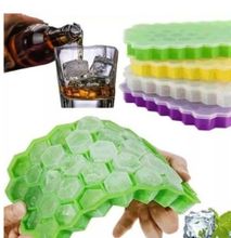 37 Grids Silicon Ice Cube Maker Tray + Top Cover