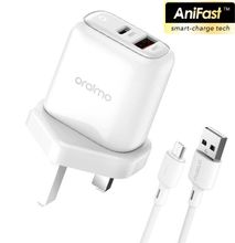 Oraimo 18W Fast Charging Charger Kit 