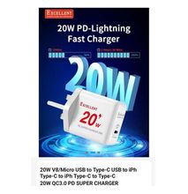 Excellent 20W Charger For Type C Fast Charging