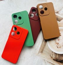 Tecno Spark 10 Silicone Phone Cover- BROWN