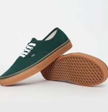 Vans Mens Low Top Sneakers - Green And Brown