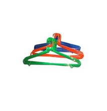 Generic 2 Dozens Plastic Normal Hangers (12 X2)-Mixed Colours