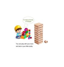 Jenga Toys Games Multicolor 54pcs Blocks