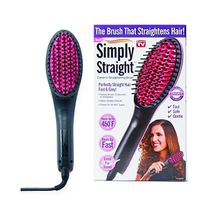 Simply Straight Hair Straightener - Black & Pink
