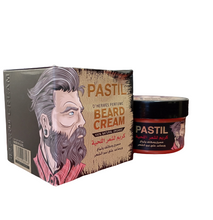 Pastil Beard Grower Cream With TERRE D'HERMES Perfume. Smooths, Moisturizes, Shines, Grows, Prevent Breakage & Beard Fall
