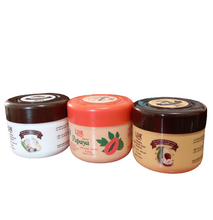 Ldr PAPAYA + AVOCADO OIL & SHEA BUTTER + COCOA BUTTER Hand & Body Cream with Vit E. Moisturizes,
