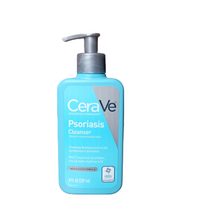 CeraVe Cleanser for Psoriasis Treatment With NIACINAMIDE & Salicylic Acid for Dry Skin Itch Relief & Latic Acid for Exfoliation. Moisturizes, Treats Psoriasis, Calms & Repairs