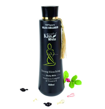 Kiss White Kojic COLLAGEN Strong Bleaching Body Milk SPF 60. Brightens Dull Skin, Whitens Spots, Scars & Blackheads & Firms