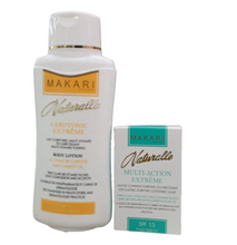 Makari Naturalle Carotonic Extreme Toning Body LOTION with CARROT OIL SPF15 + ARGAN OIL & SWEET ALMOND OIL Multi Action SOAP