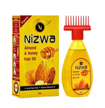 Nizwa ALMOND & HONEY Hair Oil.  Grows hair ,Prevent hairfall, Breakage & Split ends